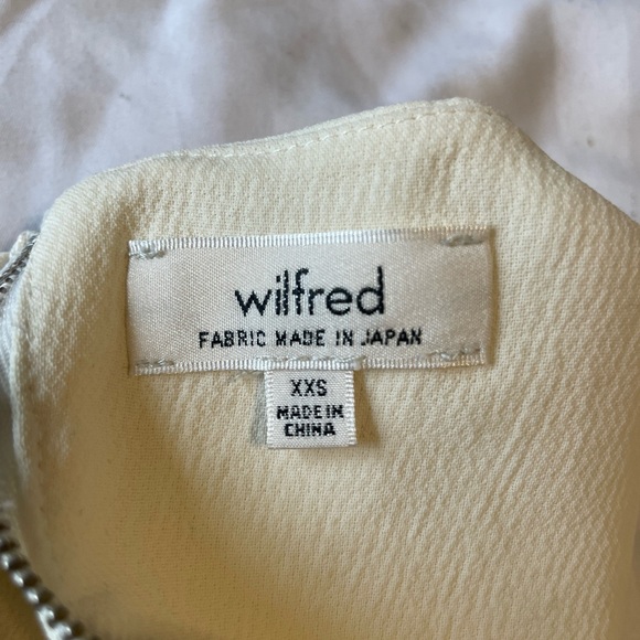 Wilfred crop top with zipper back detail - Picture 2 of 3